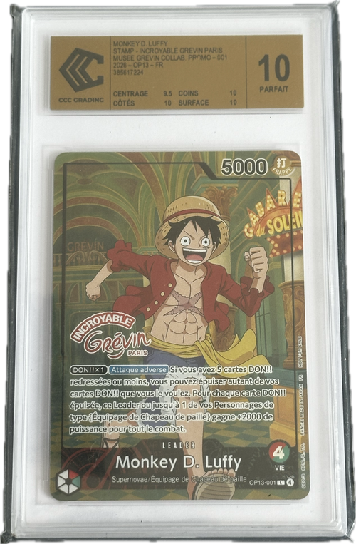 Monkey D.Luffy Musée Grevin